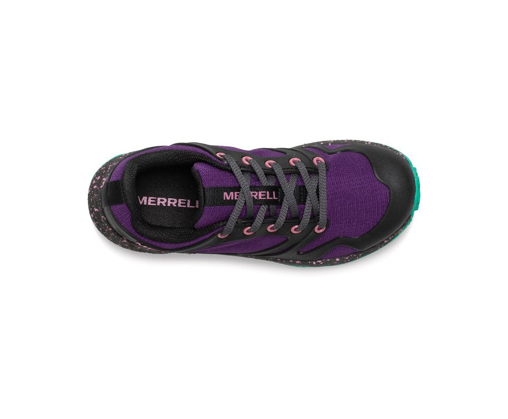 Buty Sportowe Merrell Dziecięce Fioletowe/Czarne - Altalight Niskie - 274680-QXP